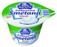 Zakysaná smetana 12% Kunín 190g 