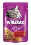 Whiskas kapsička hovězí 100g 