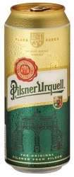 Pilsner Urquell pivo 500ml plech 
