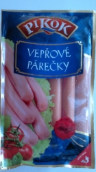 Párky vepřové 750g  