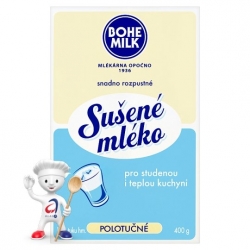 Sušené mléko polotučné 400g 