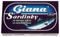 Giana sardinky ve vlastní šťávě 125g 