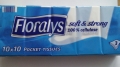 Floralys 100% cellulose kapesníčky 15x10 3vrstvé 